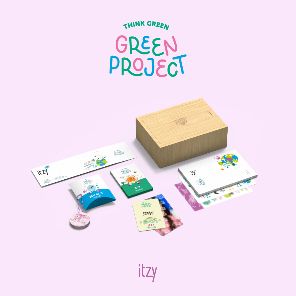 純正入荷 ITZY project green トレカ ランダム リュジン K-POP/アジア