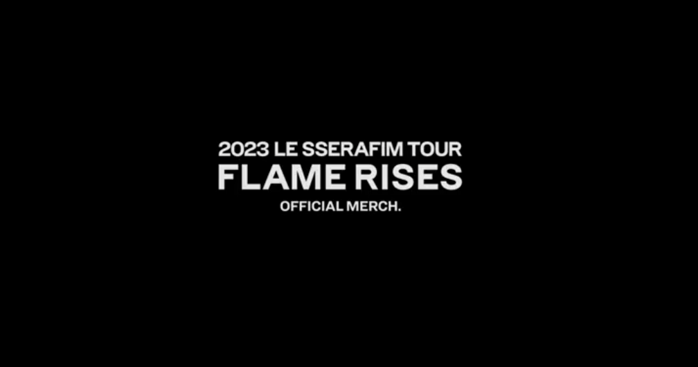 LE SSERAFIM 2023 LE SSERAFIM TOUR [FLAME RISES] IN SEOUL OFFICIAL MD