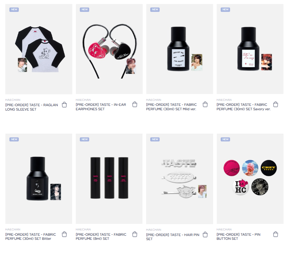 NCT ヘチャン TASTE MD イヤフォン HAECHAN - In-Ear Earphones Set