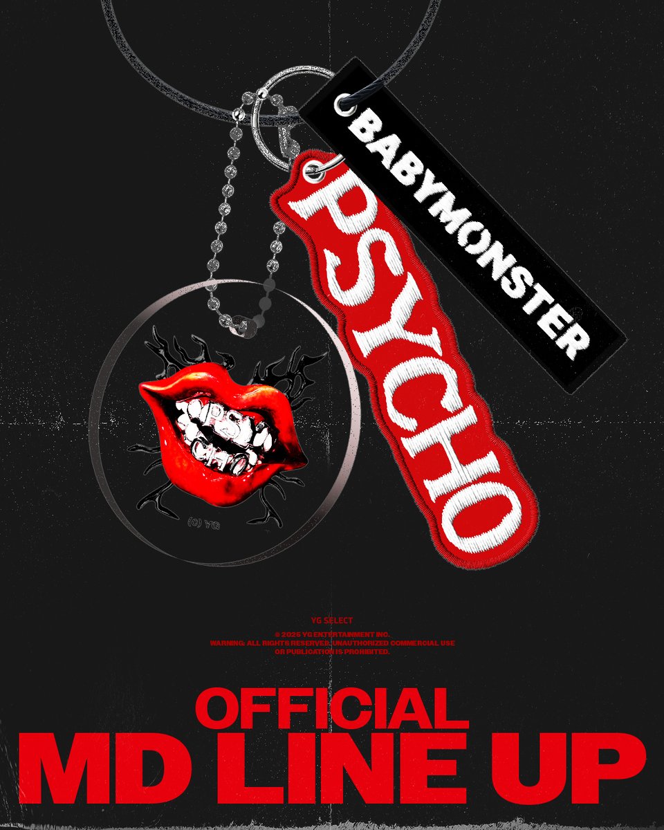 BABYMONSTER – PSYCHO OFFICIAL MD – BEADSOFBULLETS