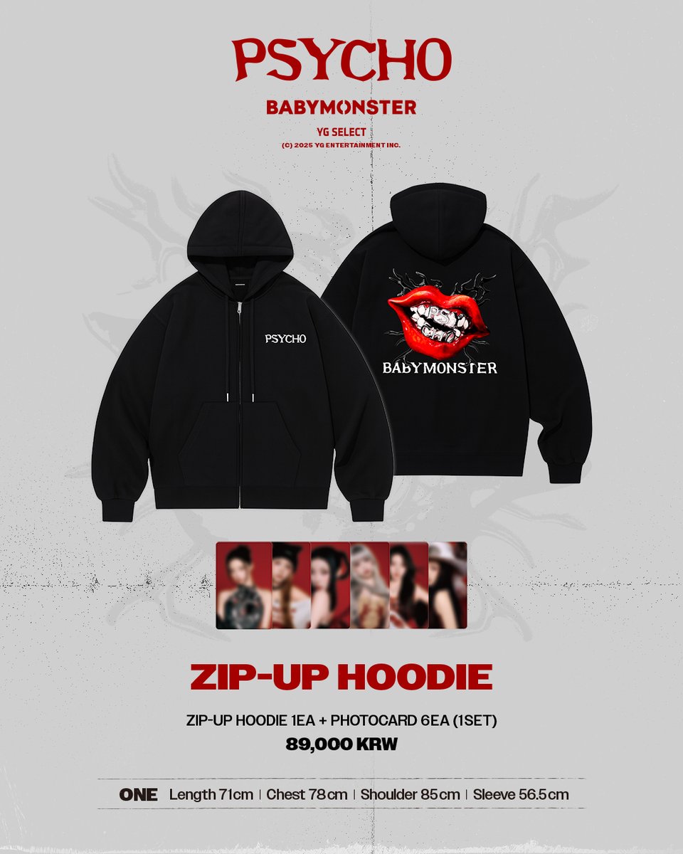 BABYMONSTER – PSYCHO OFFICIAL MD – BEADSOFBULLETS