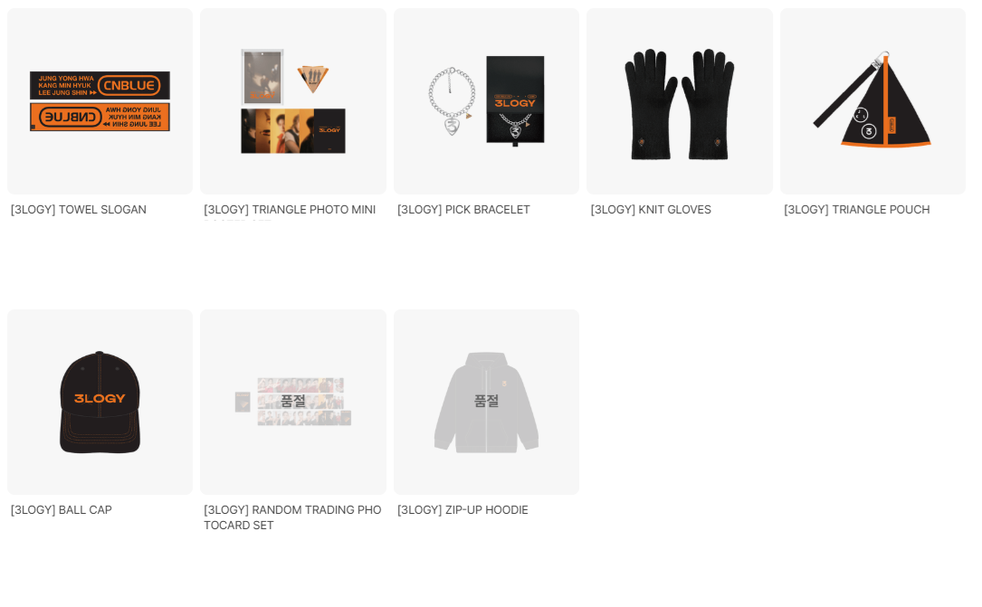 CNBLUE – 2026 CNBLUE LIVE '3LOGY' OFFICIAL MD – BEADSOFBULLETS